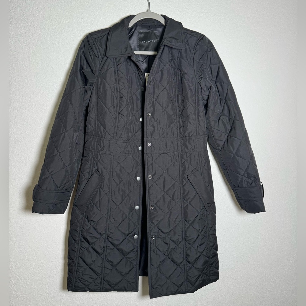 NWT Talbots Quilted Mid Weight Jacket